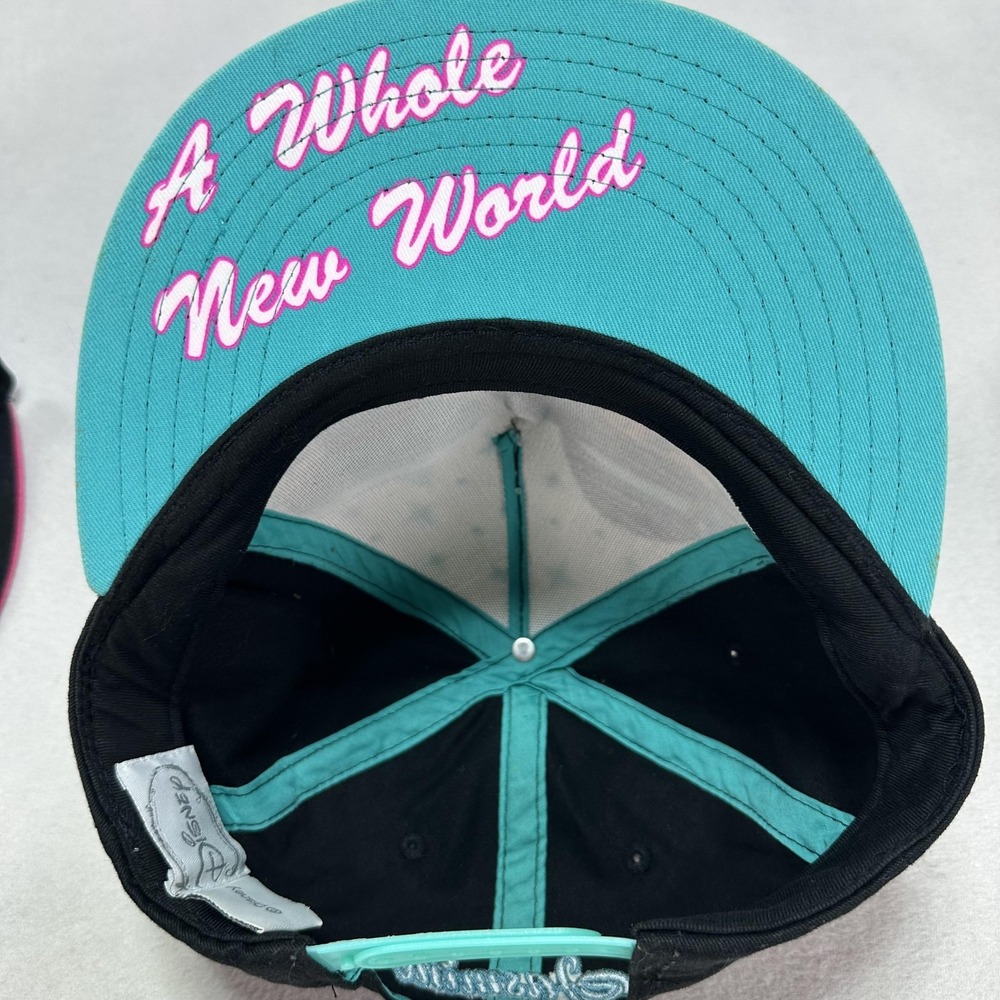 Disney Princess Hat Cap Snap Back Ariel Cinderella Jasmine Graphic Youth Fun - Picture 5 of 16